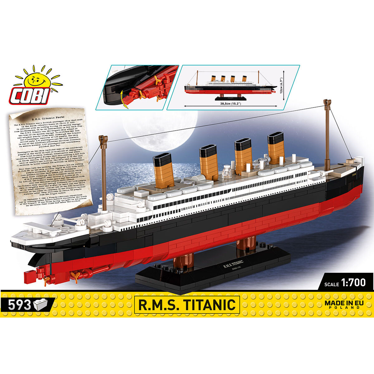 COBI 1680 - R.M.S. Titanic - Bild 4