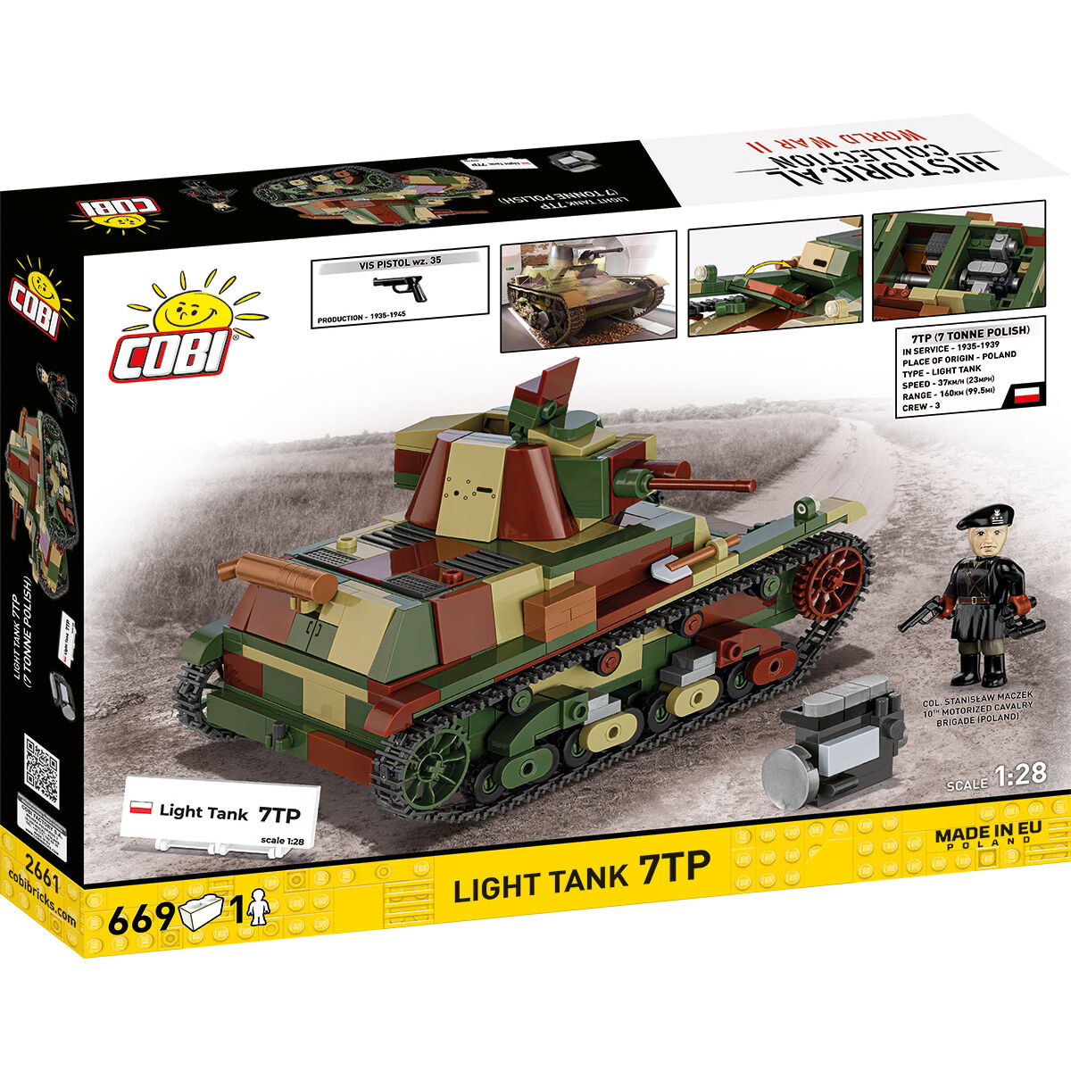 COBI 2661 - LIGHT TANK 7TP - Bild 2