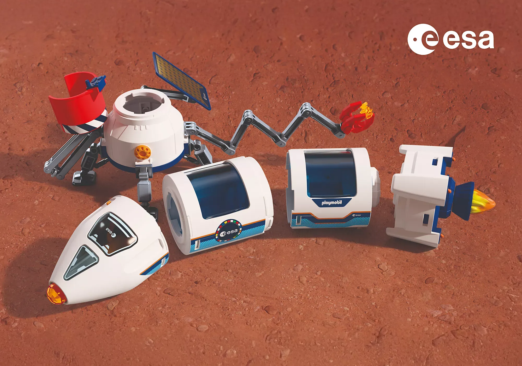 PLAYMOBIL® 72011 ESA: Mars-Forschungsrakete