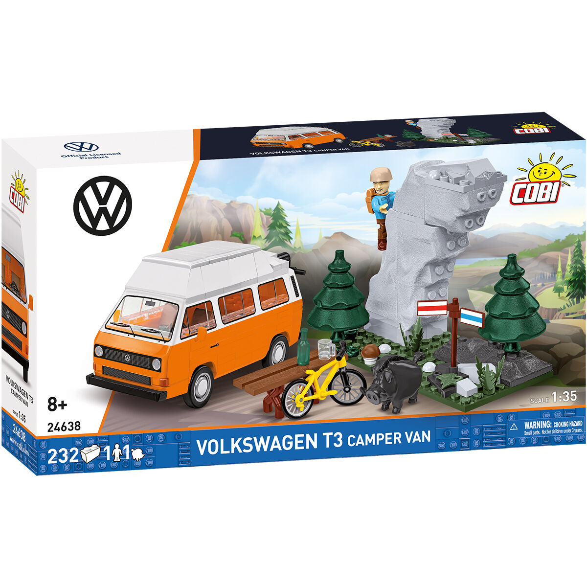 COBI 24638 - Volkswagen T3 CAMPER VAN