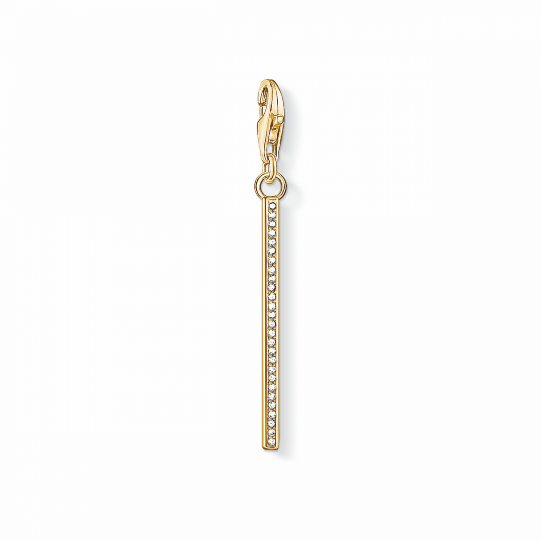 Thomas, Sabo, Anhänger, Charm-Club, Vertical, Bar, Gold, 1577-414-14, Besteck, Löffel, Zubehör, Ohrring, Diamant