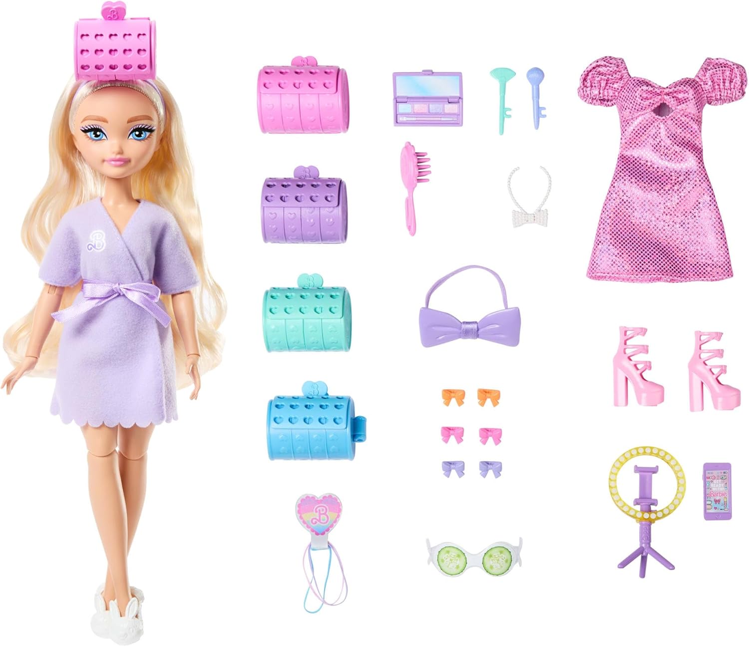 Barbie, Dream, Besties, Malibu, Haarspiel, Puppe Barbie Dream Besties Malibu Haarspiel Puppe