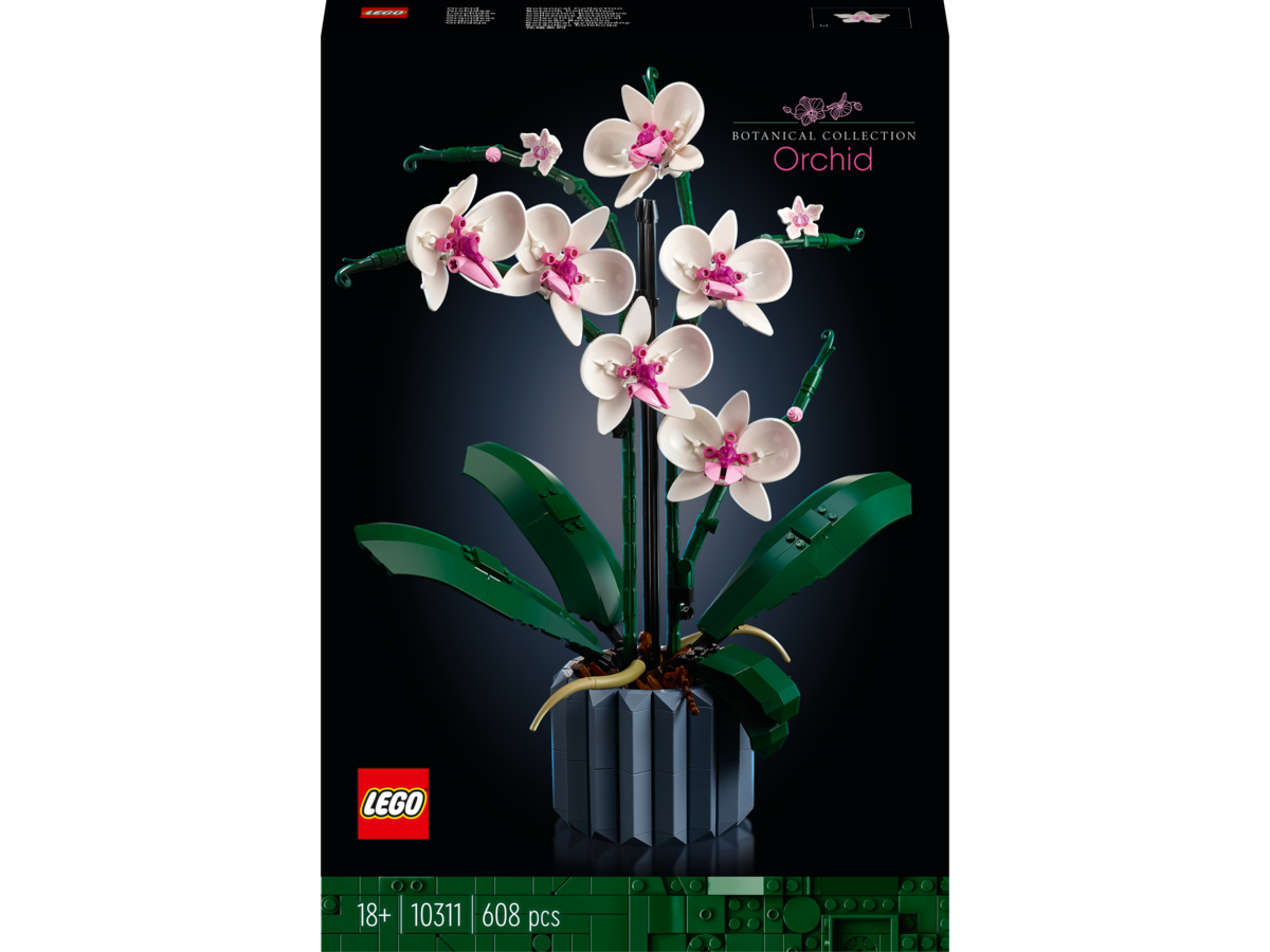 LEGO, icons, Orchidee, 10311, Blume, Pflanze, Blumen-Arrangement, Orchidee LEGO icons Orchidee 10311
