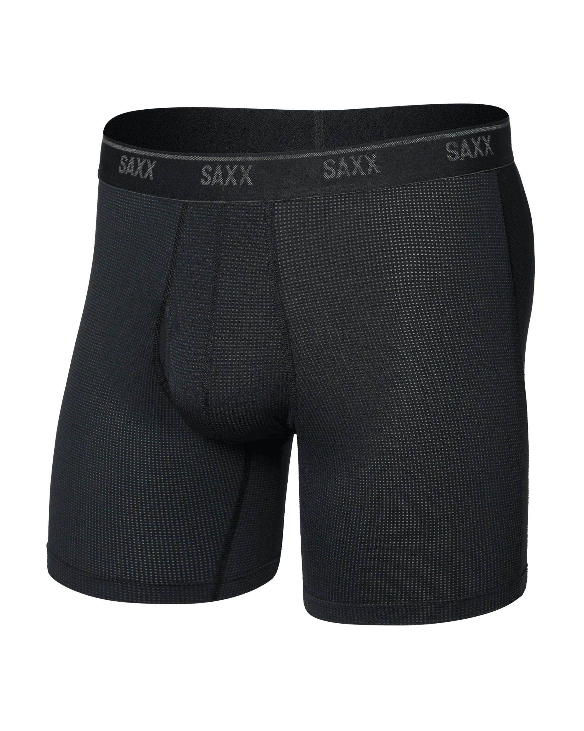 SAXX Boxershort Quest Quick-Dry Mesh - Schwarz