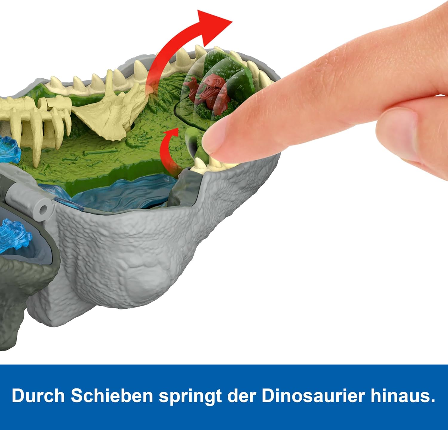 Jurassic World™ Micro Compact T-Rex Sahne, Nachtisch, Essen, Eiscreme