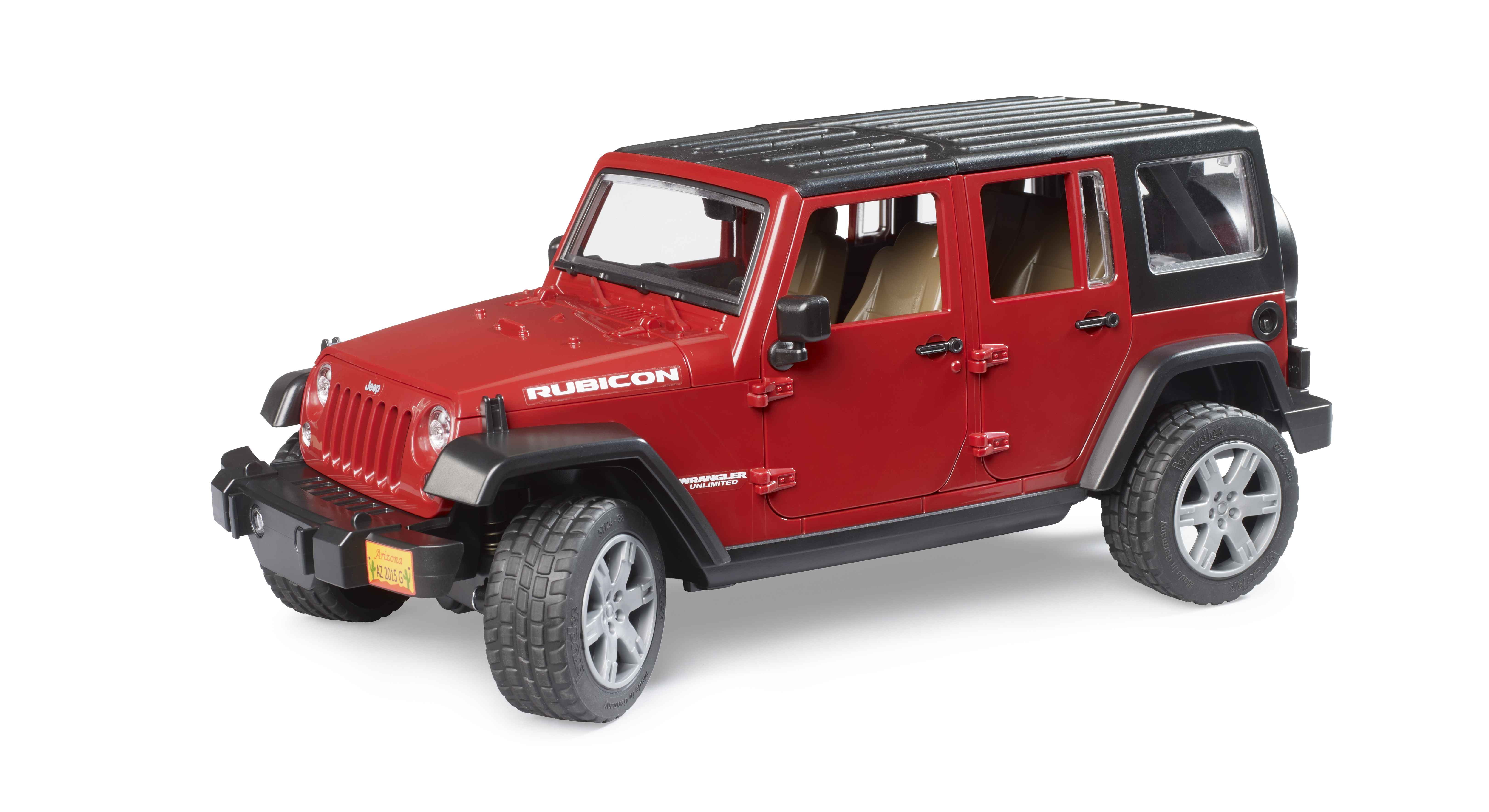 BRUDER 02525 - JEEP Wrangler Unlimited Rubicon