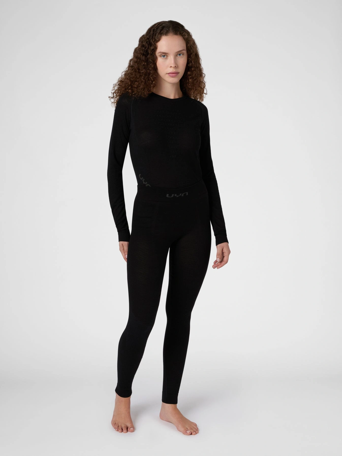 UYN Damen Fusyon Biotech Underwear Pants Long U100421B000 - Schwarz GR. L/XL