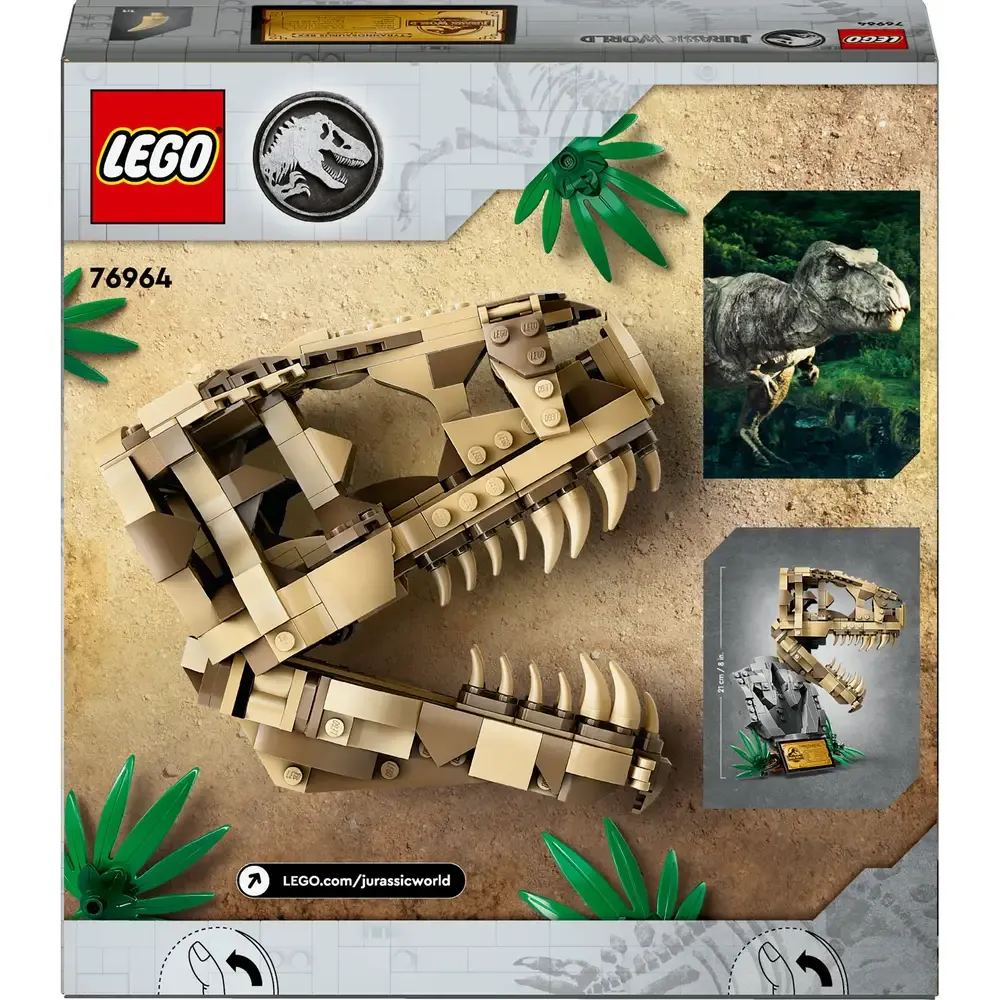 LEGO® Jurassic World™ Dinosaurier-Fossilien: T.-Rex-Kopf 76964
