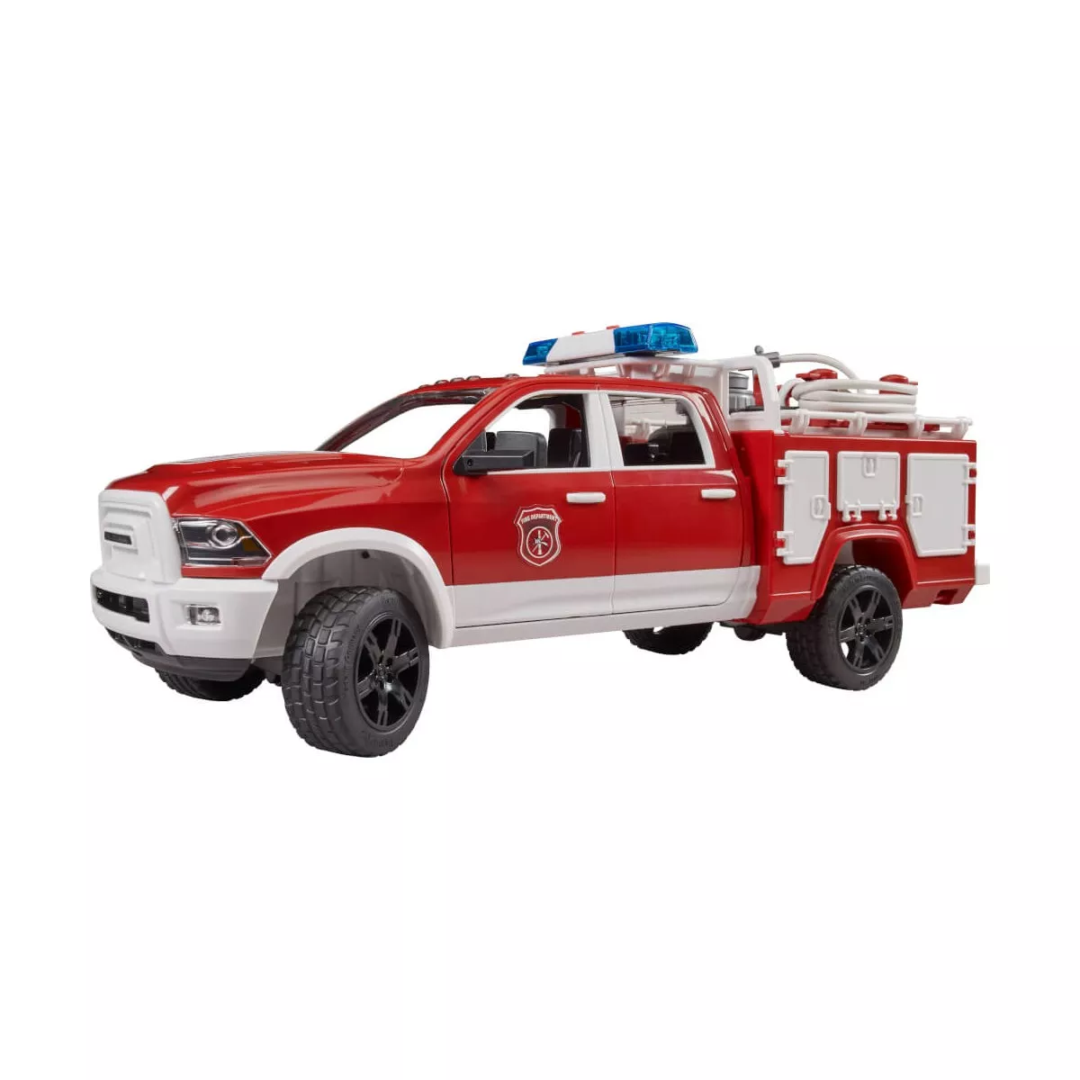 Bruder 02544 RAM 2500 Feuerwehreinsatzwagen mit Light + Sound Modul