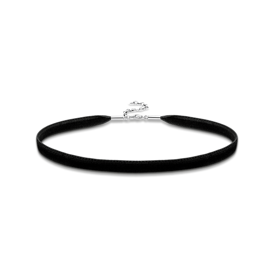 Thomas, Sabo, Kette, Sterling, Silver, Choker, Samt, Länge, 36, Cm, Ke1728-331-11, Zubehor, Armreif, Schmuck, Ring