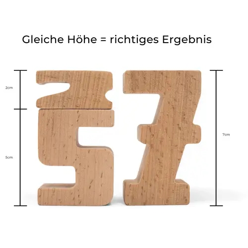 Filapen Montessori Zahlensteine 62 Stck.