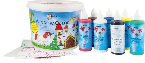 KREUL Window Color Set Powerpack Burg KREUL Window Color Set Powerpack Burg