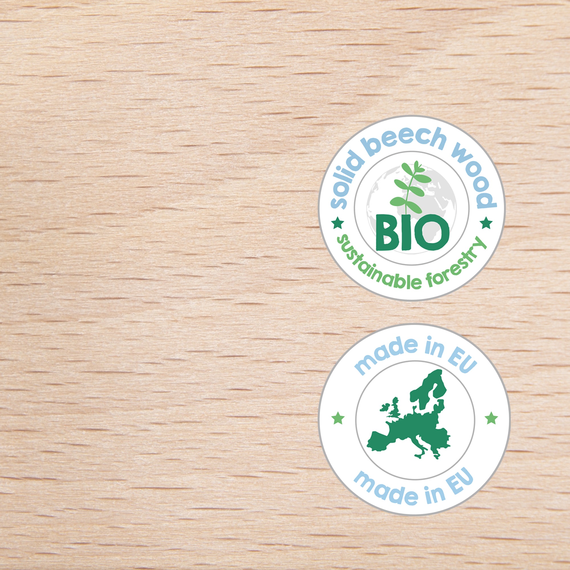 Roba 0246NAV190 Laufgitter 100x100 Little Stars Bio Buche natur - Produktbild 17