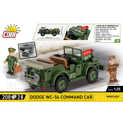 Cobi 3111 Doge WC-56 command car D- day
