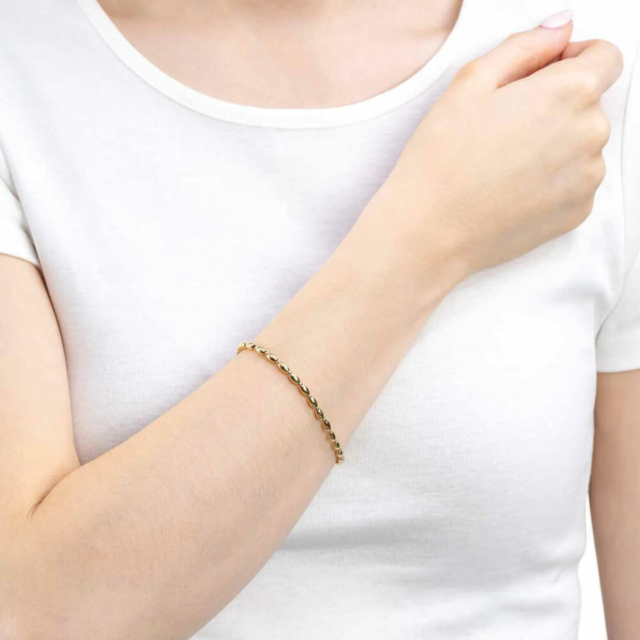 Leonardo Armband gold Lori Clip&Mix
