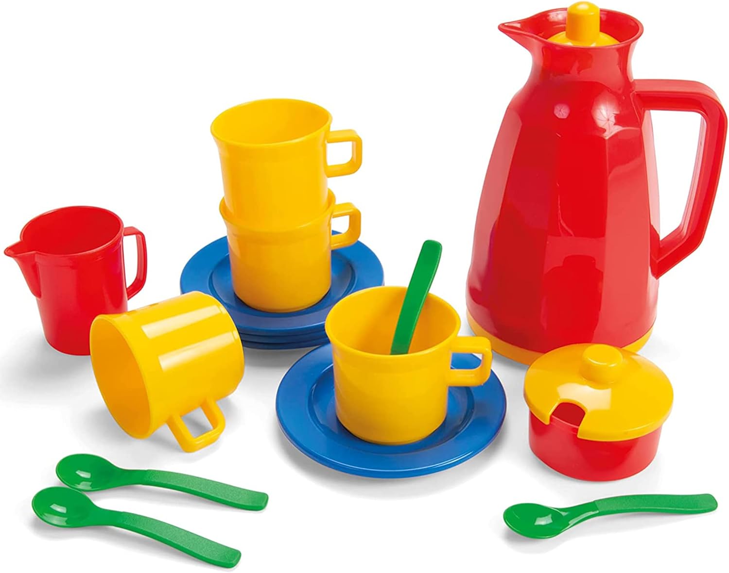 Dantoy, 4445, Kinder, Kaffeeservice, im, Box17-teiliges, Spielset, für, Rollenspiele Dantoy 4445 Kinder Kaffeeservice im Box17-teiliges Spielset für Rollenspiele
