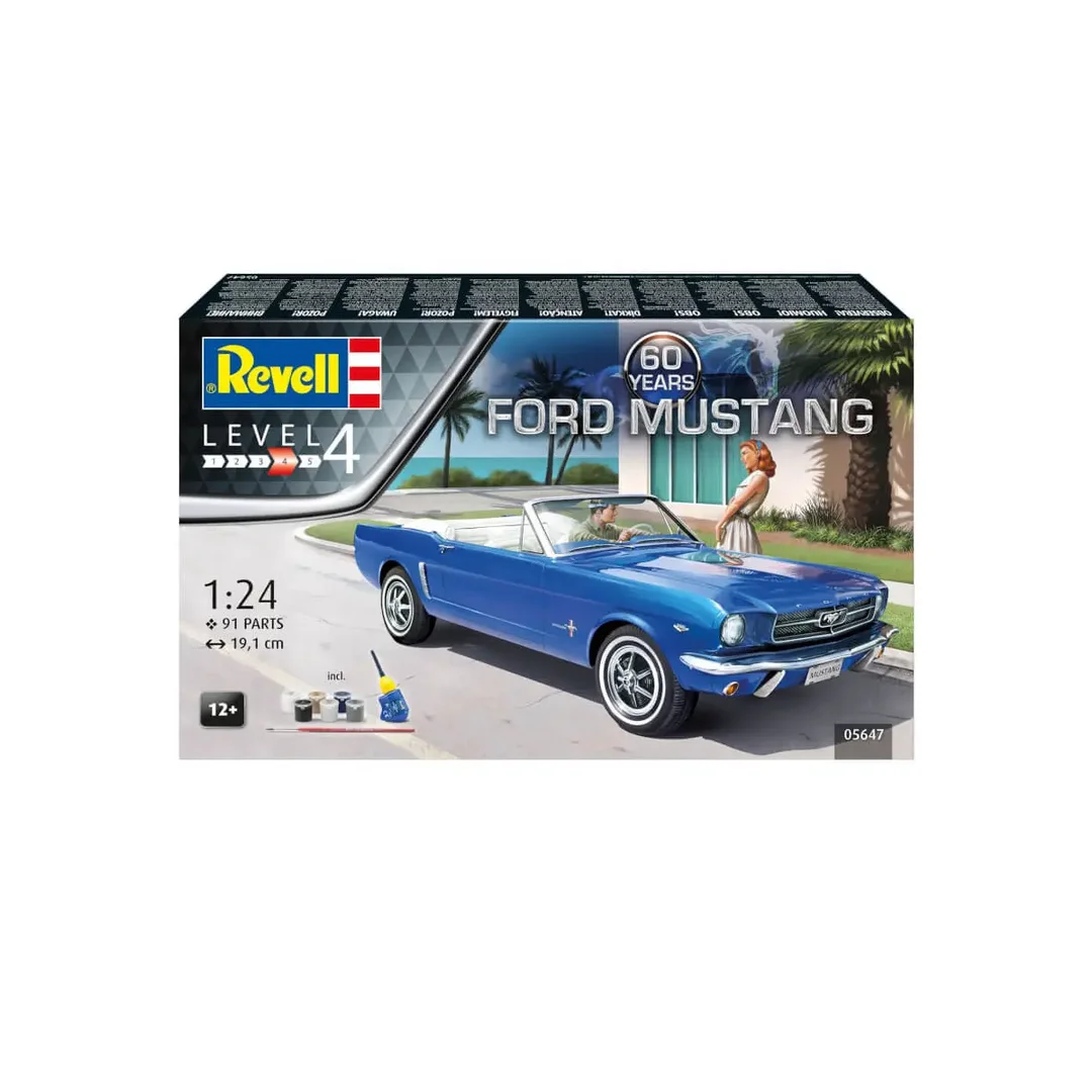 Revell 05647 1:24 Geschenkset 60th Anniversary of Ford Mustang