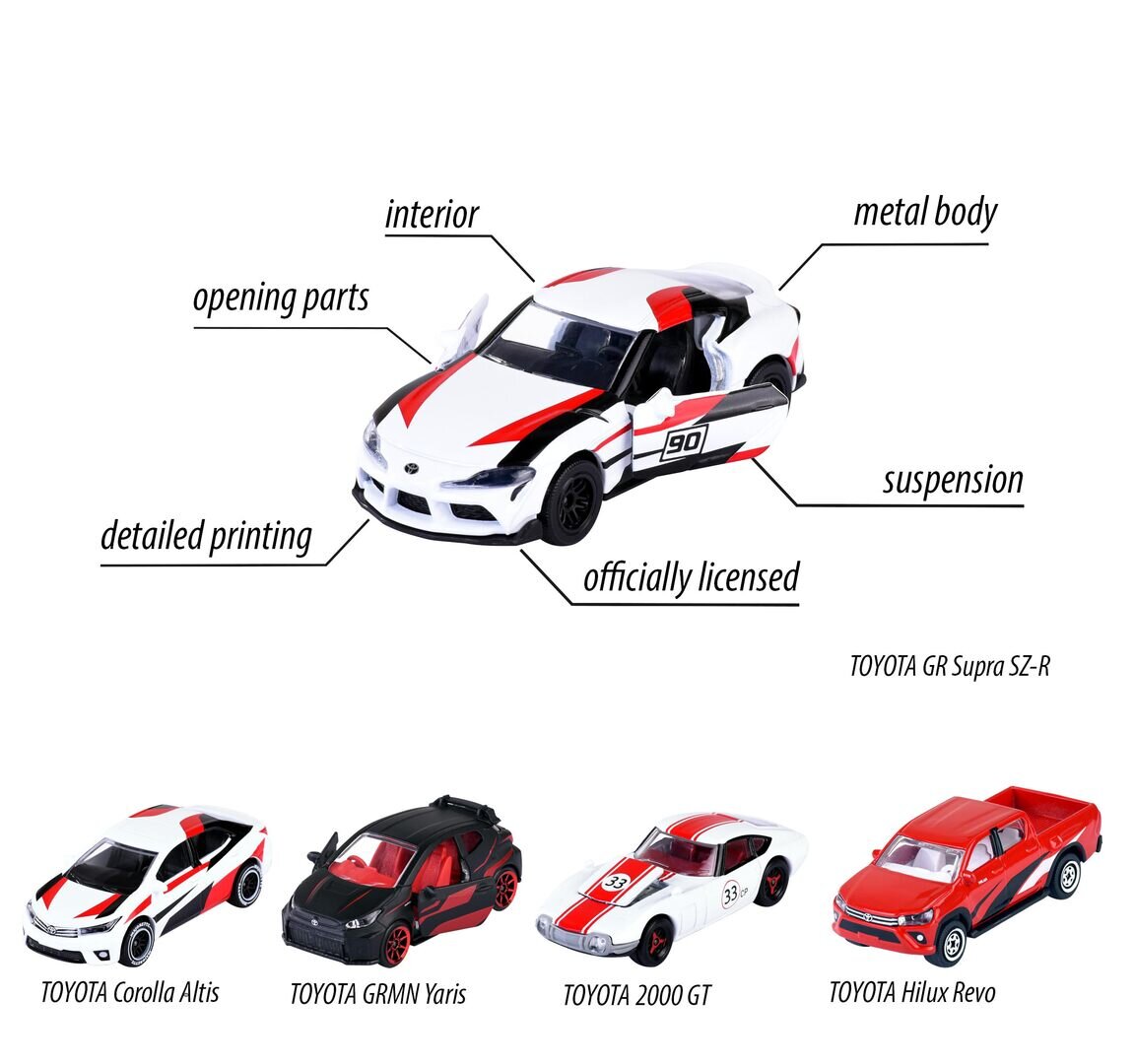 Majorette JAPAN RACER 5 PIECES GIFTPACK - 8502105003