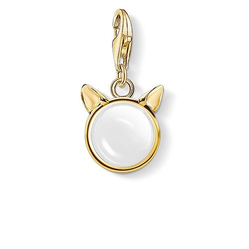Thomas, Sabo, Anhänger, Charm-Club, Katzenohren, Gold, 1841-413-14, Zubehor, Anhänger, Schmuck, Medaillon