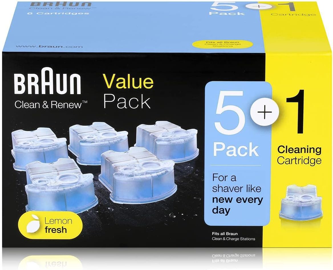 Braun Clean & Renew CCR 5+1 Kartusche Nachfüllpackungen Eis, Eis