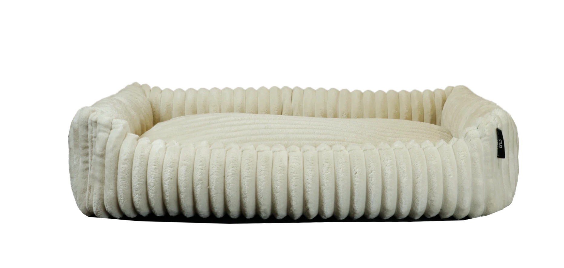 Rohrschneider RS 22339 Kuschelsofa Cordstoff Deluxe – Sofa mit herausnehmbarem Liegekissen