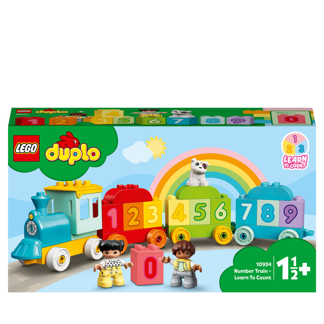 LEGO, DUPLO, Mein, Erstes, Zahlenzug, Zählen, lernen, 10954, Baby, Person, Maschine, Rad LEGO DUPLO Mein Erstes Zahlenzug Zählen lernen 10954