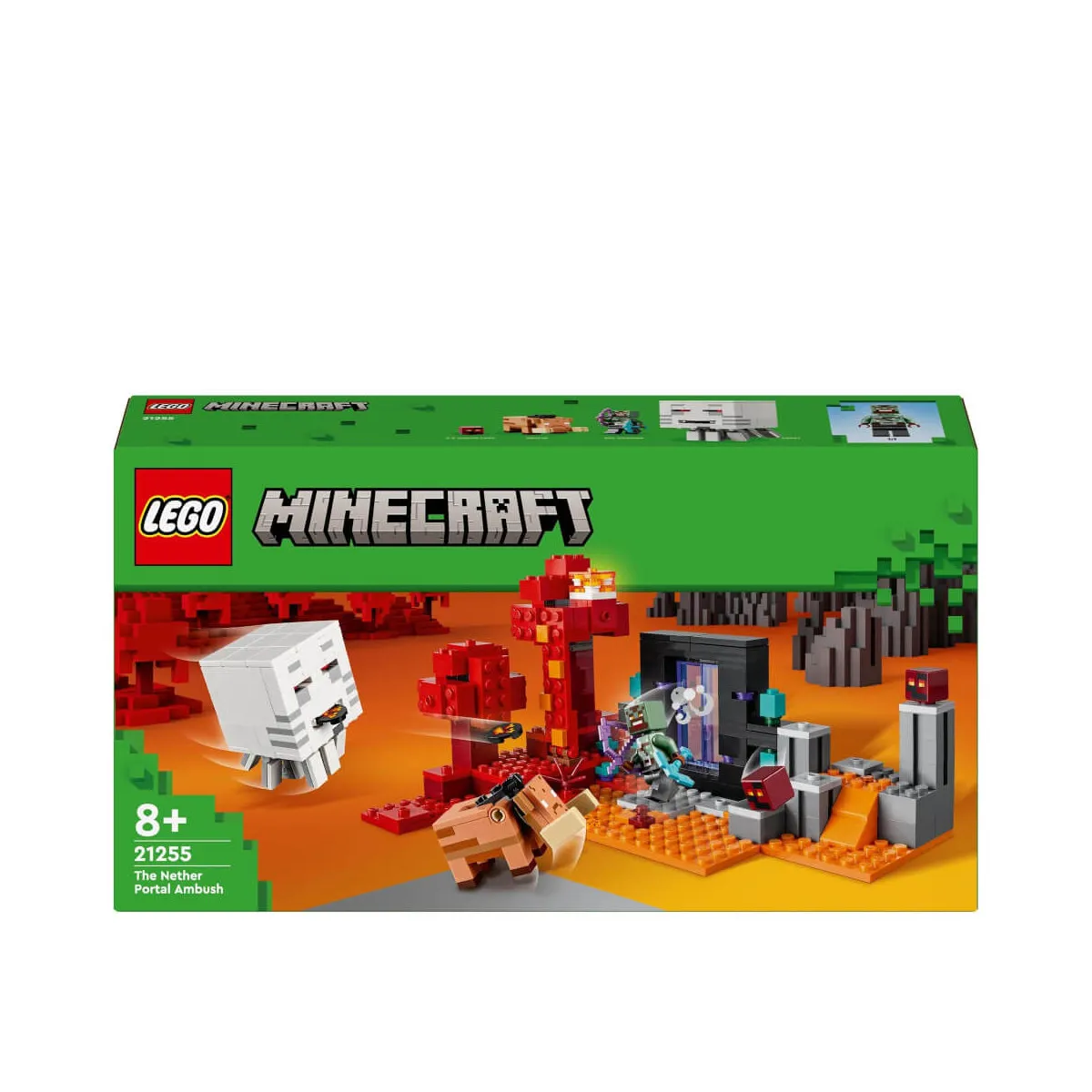 LEGO® Minecraft™ Hinterhalt Am Netherportal 21255