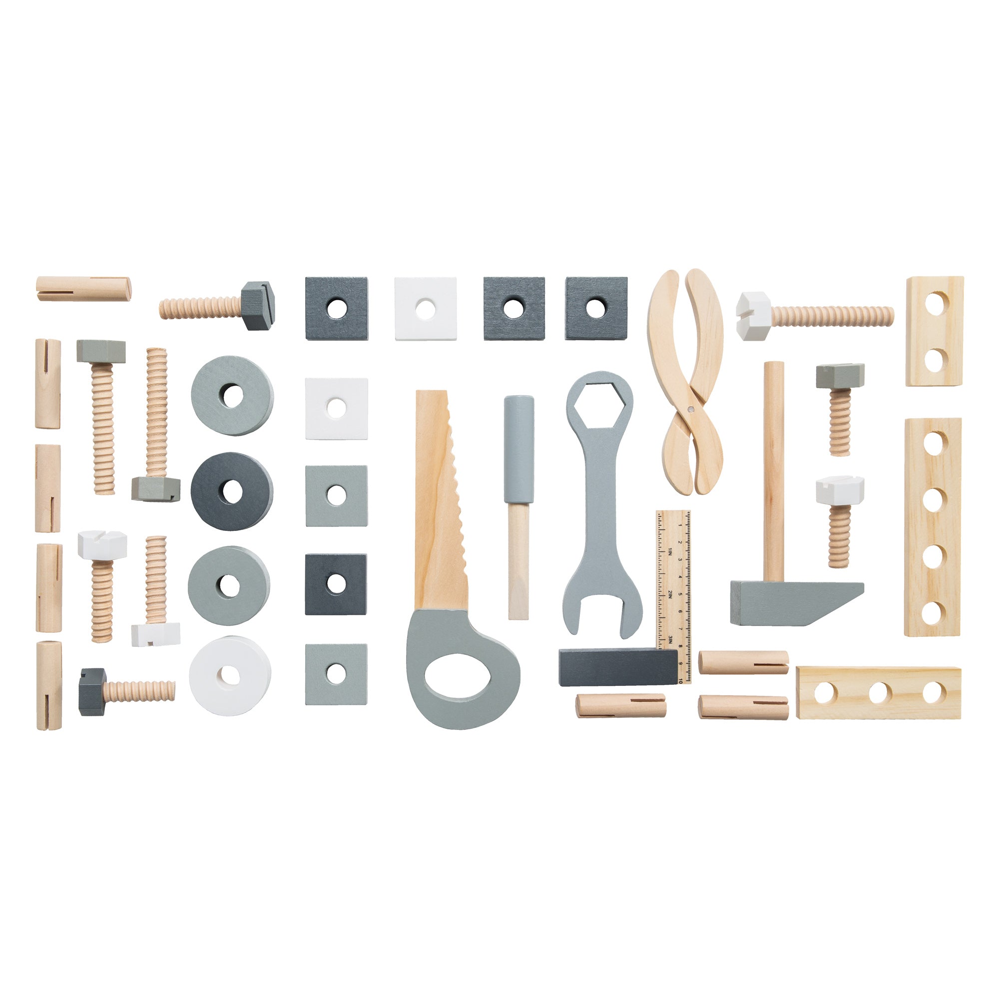 Roba 97211 Werkbank, höhenverstellbar natur lackiert – Rollenspiel - Produktbild 3