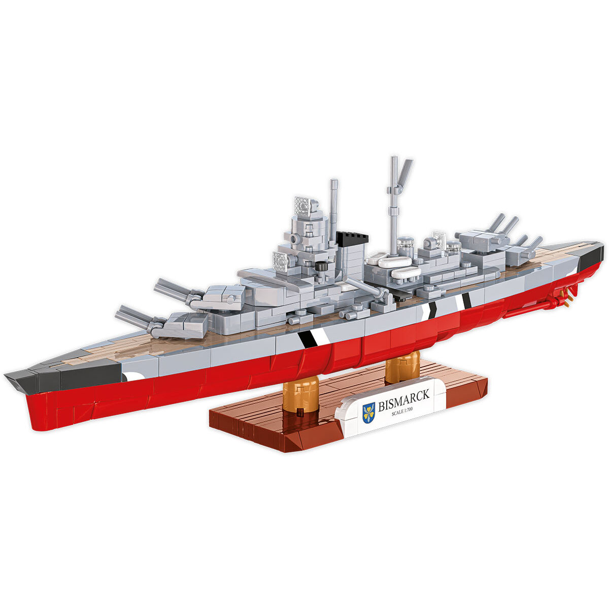 COBI 4854 - WWII - Battleship Bismarck - Maßstab 1:7 - Bild 5