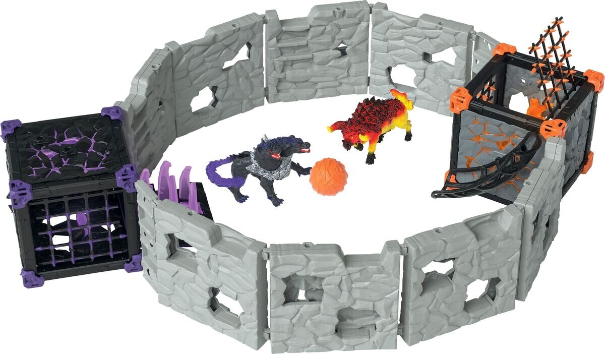 schleich, ELDRADOR, CREATURES, 42673, BattleCave, Arena:, Lava, vs., Schatten