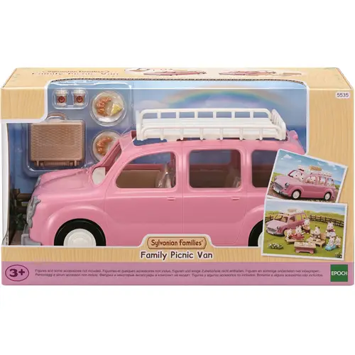 Sylvanian Families 5535 Familienauto mit Picknickzubehör