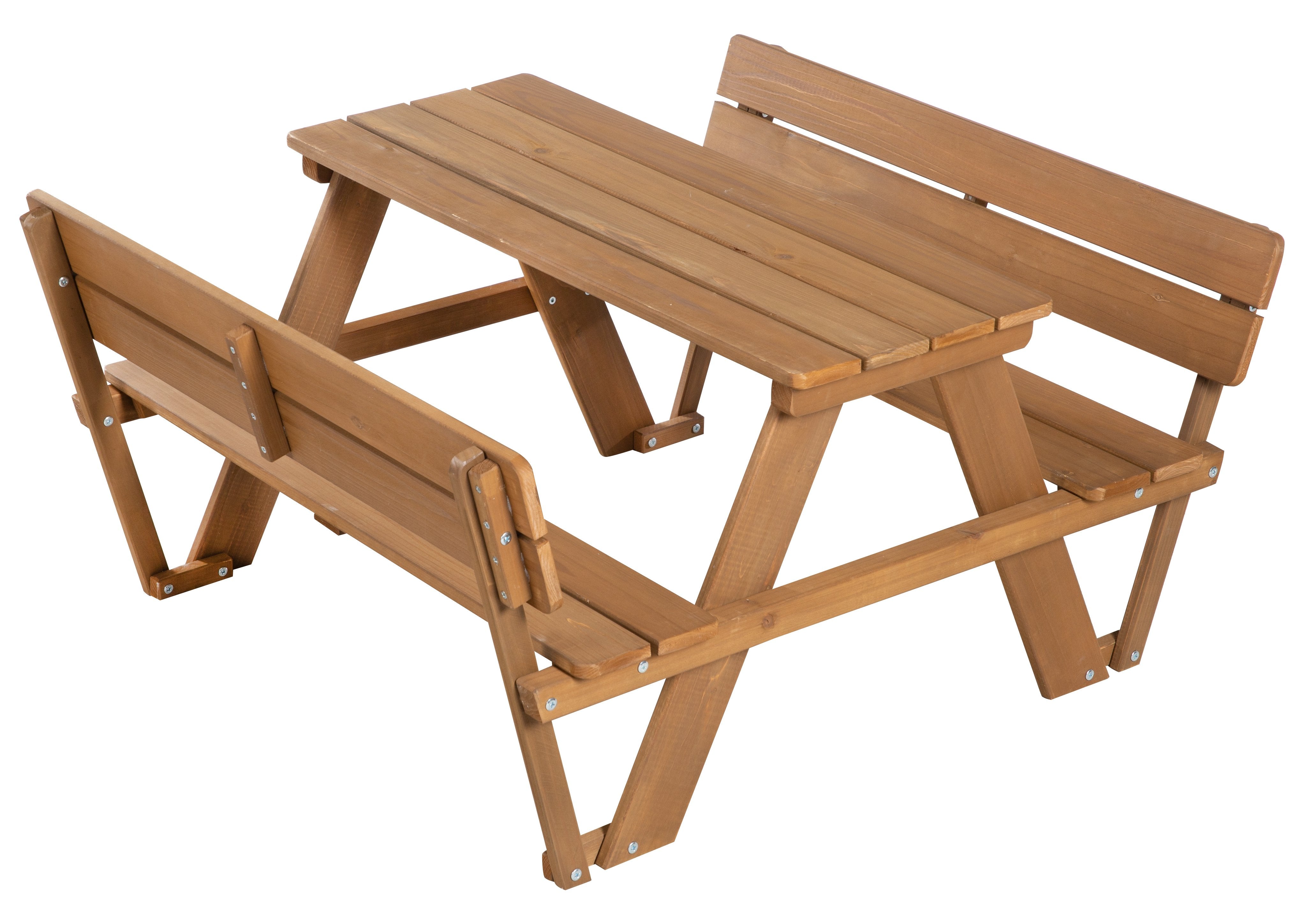 Roba 456007TE Kindersitzgruppe Outdoor+, Lehne teakholz farben – Outdoor + - Produktbild 4
