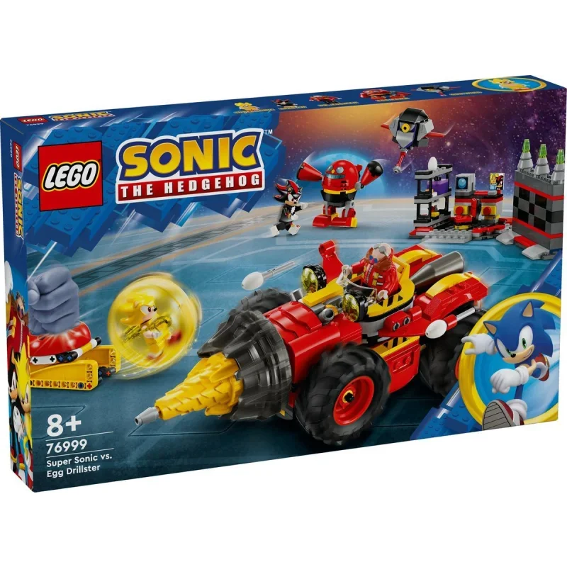 LEGO®, 76999, Sonic, the, Hedgehog, -, Super, Sonic, vs., Egg, Drillster
