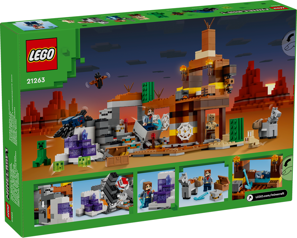 LEGO® Minecraft™ Die Mine in den Badlands 21263