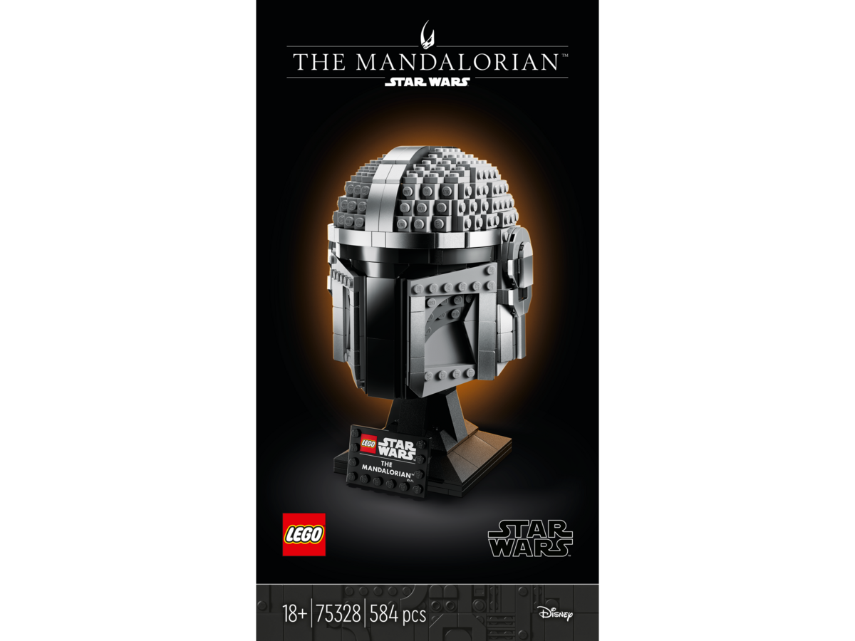 LEGO® Star Wars™ Mandalorianer Helm 75328 Elektrisches Gerät, Mikrophon, Werbung, Plakat
