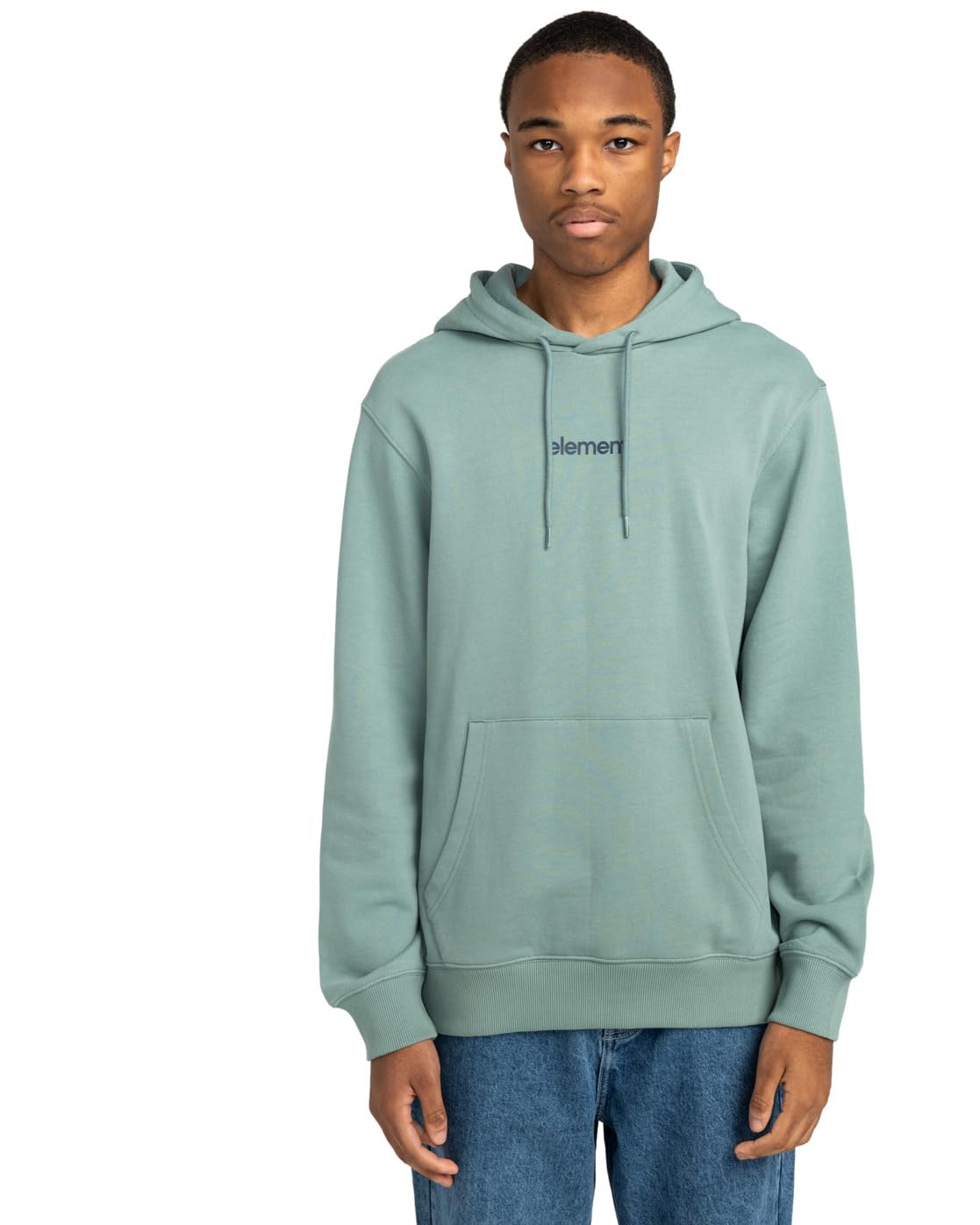 Element Simple Logo – Kapuzenpullover für Männer, Blau, Grün GR. L