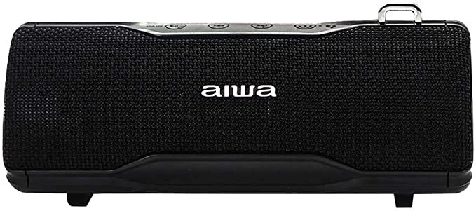 Aiwa_BST-500BK:_Stereo-Bluetooth-Lautsprecher,_TWS,_tragbar,_Schwarz,_geeignet_für_Android_oder_iPhone, Elektronik, Sprecher