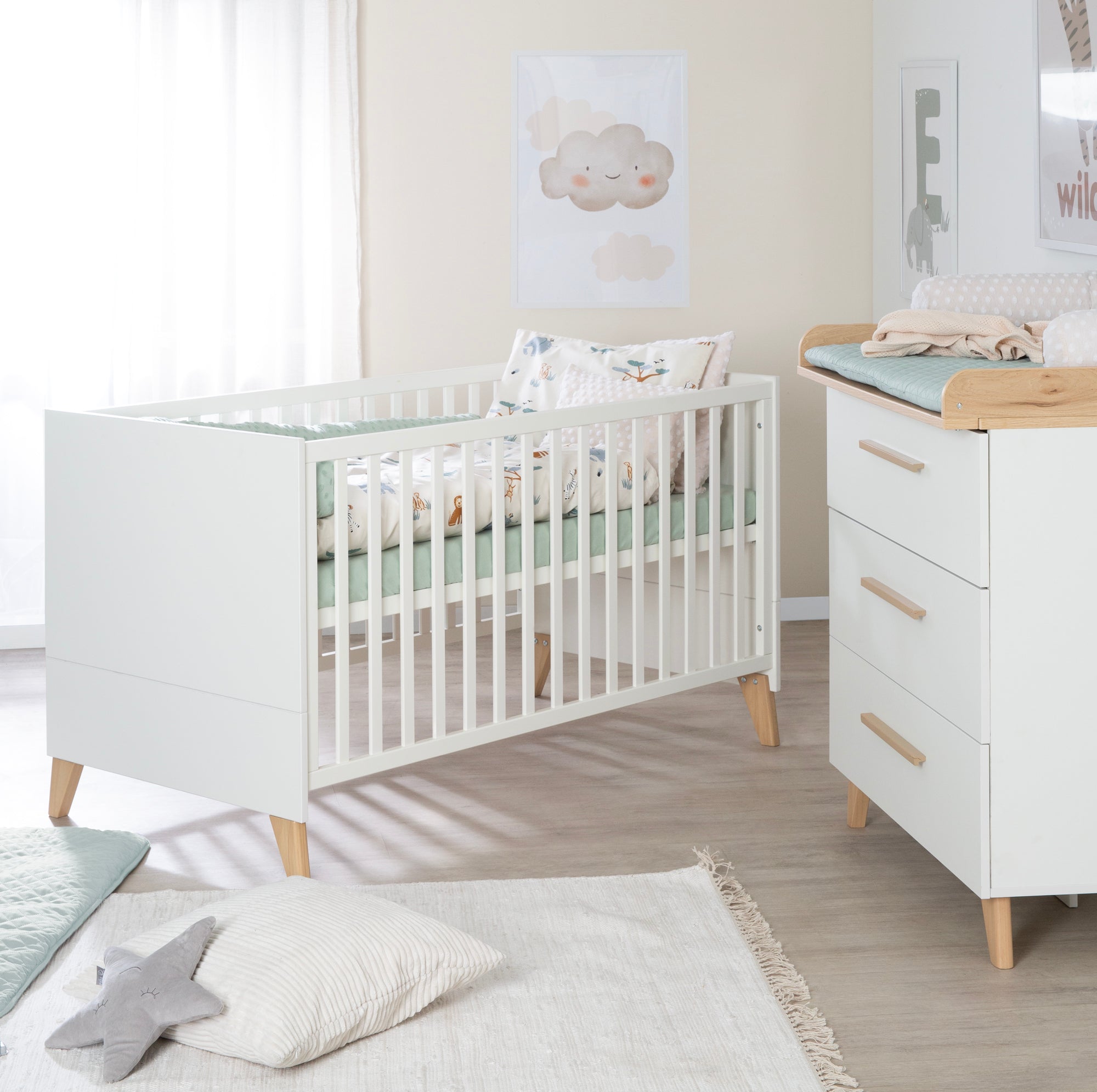 Roba 1015866 Kinderzimmerset Leon weiß – Kinderzimmer Set - Produktbild 3