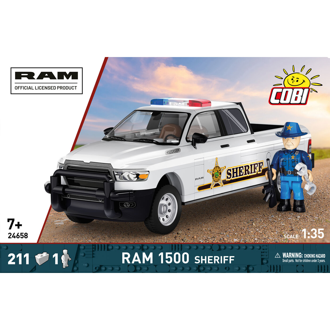 COBI 24658 - RAM 1500 Sheriff Maßstabb 1:35) - Bild 3
