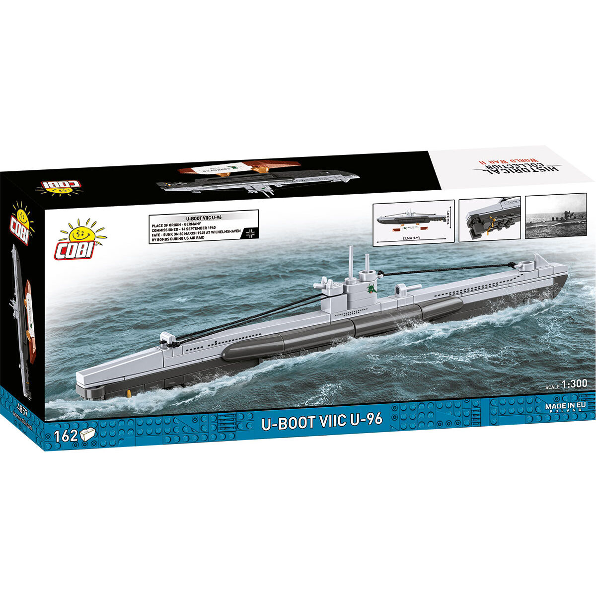 COBI 4857 - GERMAN Submarine T. VIIC - Bild 2