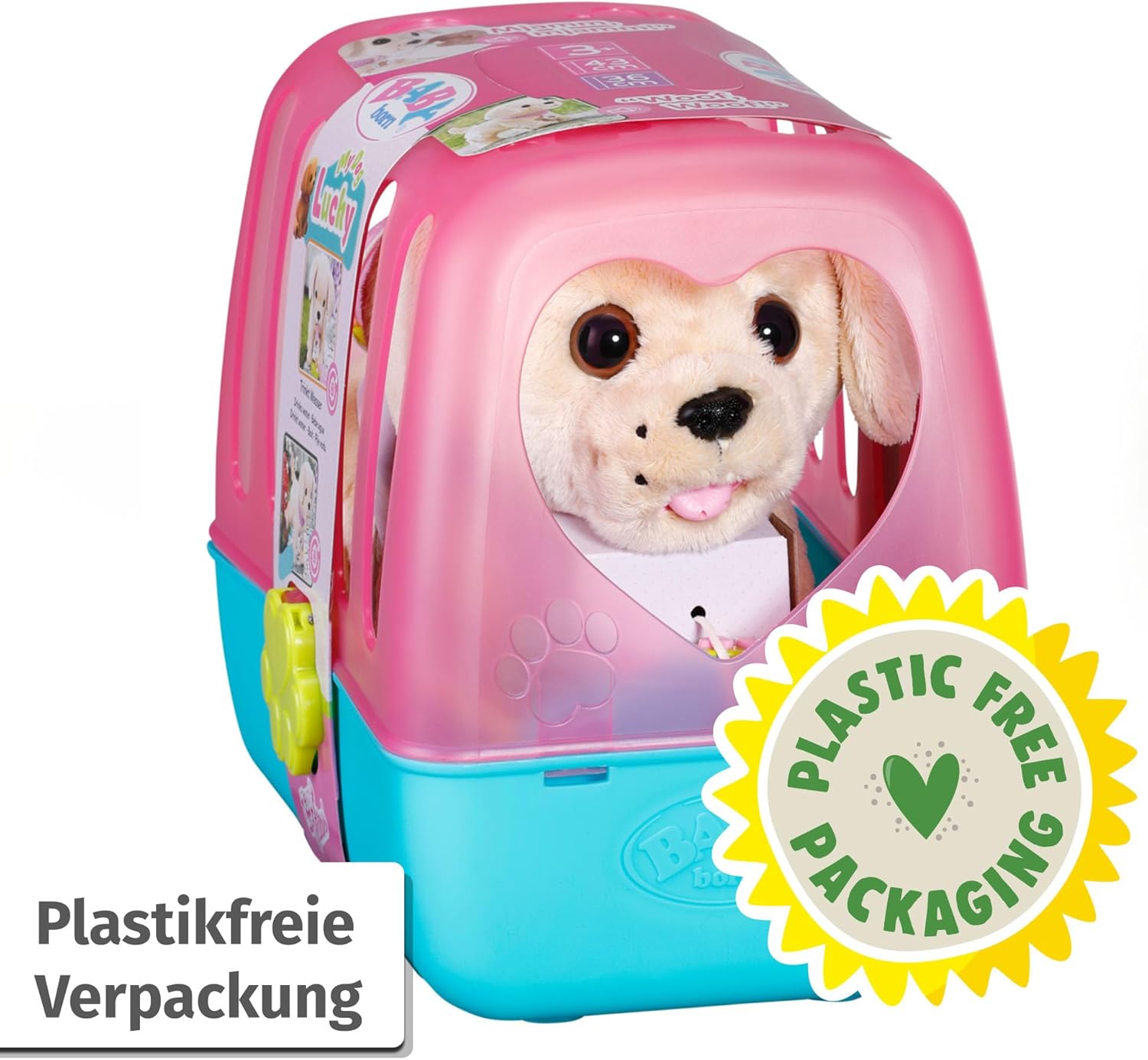 BABY born® Mein Hund Lucky mit Box