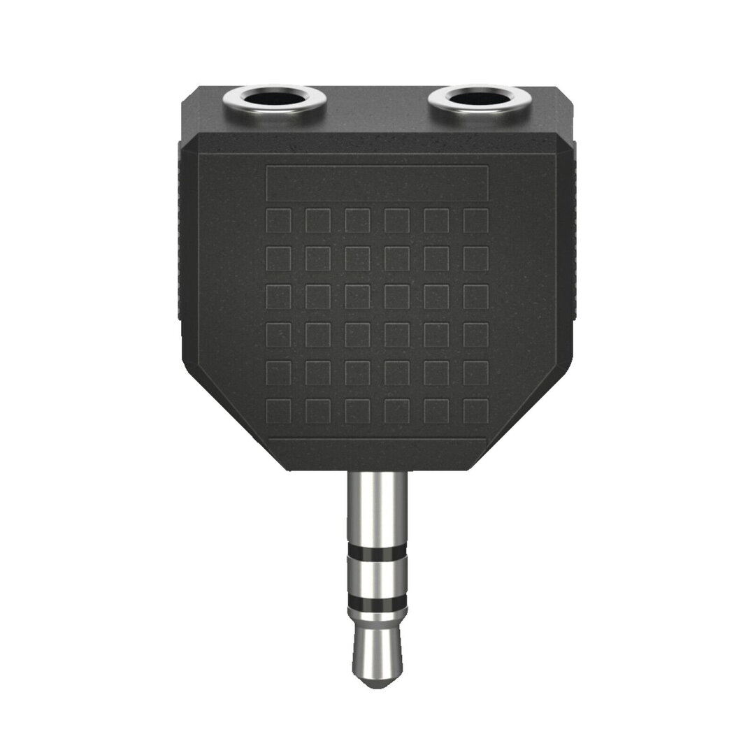 Hama_ABZWG.ADAPT.STER.KLINK3,5_205191, Adapter, Elektronik, Stecker