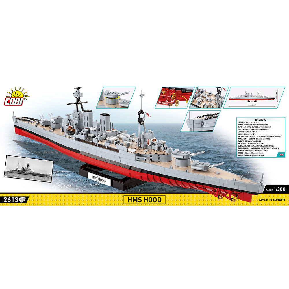 COBI 4830 - "HMS HOOD" - Bild 4