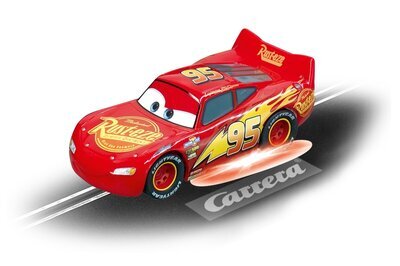 Carrera_Disney·Pixar_Cars_-_Lightning_McQueen_-_Neon_Nights_20064150, Leichtmetallfelge, Reifen, Transport, Fahrzeug, Rad