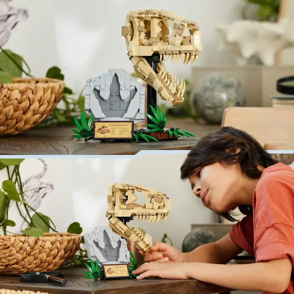 LEGO® Jurassic World™ Dinosaurier-Fossilien: T.-Rex-Kopf 76964