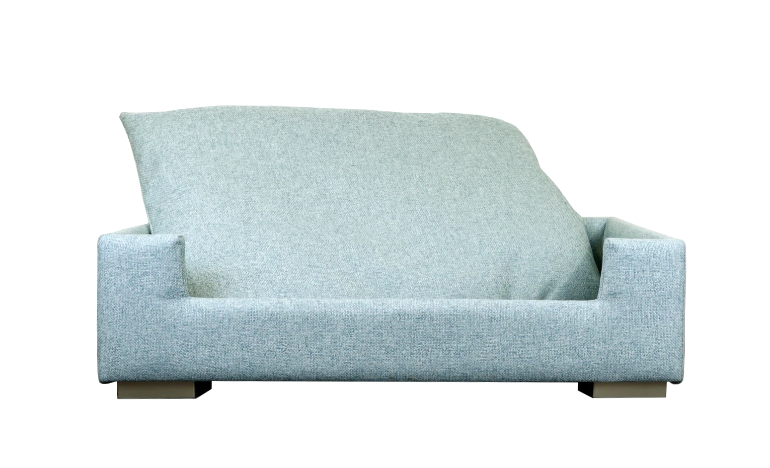 Rohrschneider RS 22338 Hundesofa gepolstert Polsterstoff – Sofa mit herausnehmbarem Kissen