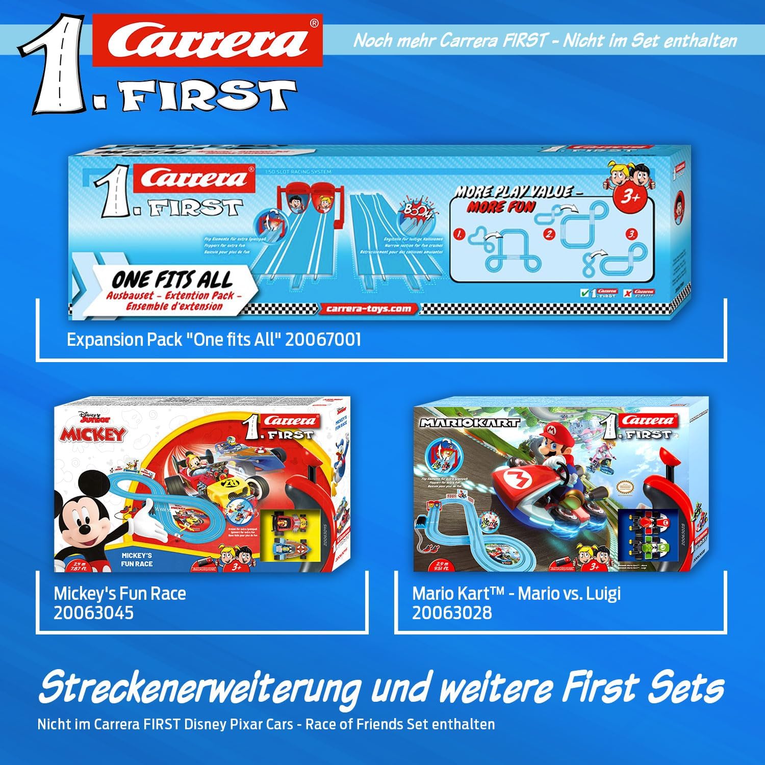 Carrera FIRST Disney Pixar Cars - Race of Friends 20063037