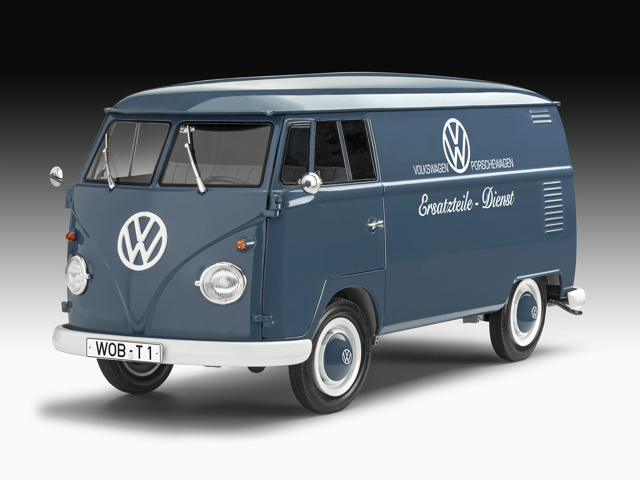 Revell 07742 VW T1 Panel Van. 75 Years Jubiläumsmodell Wohnwagen, Transport, Transporter, Fahrzeug, Auto