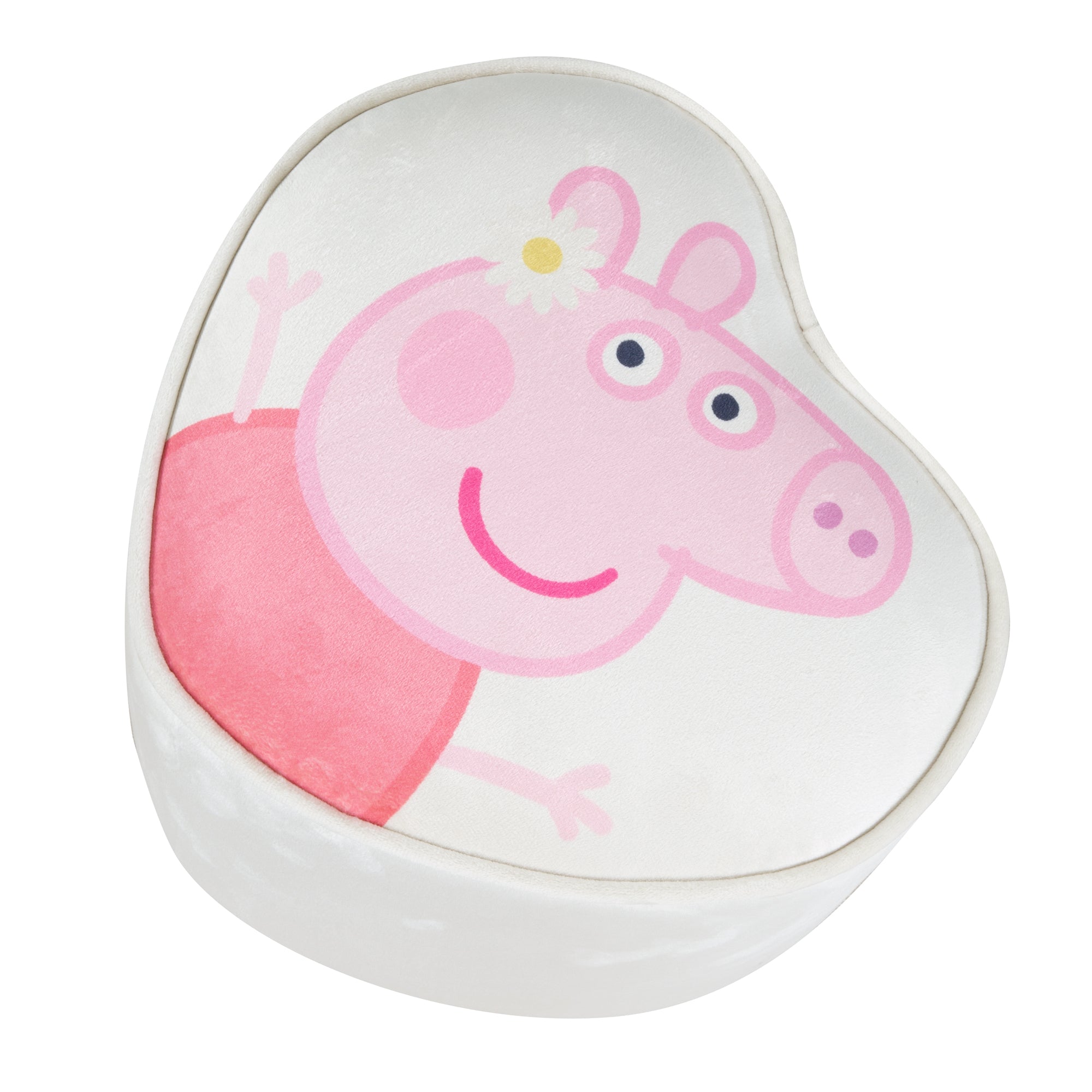 Roba 450135PP1 Kinderhocker in Herzform Peppa Pig beige – Spielmöbel - Produktbild 3