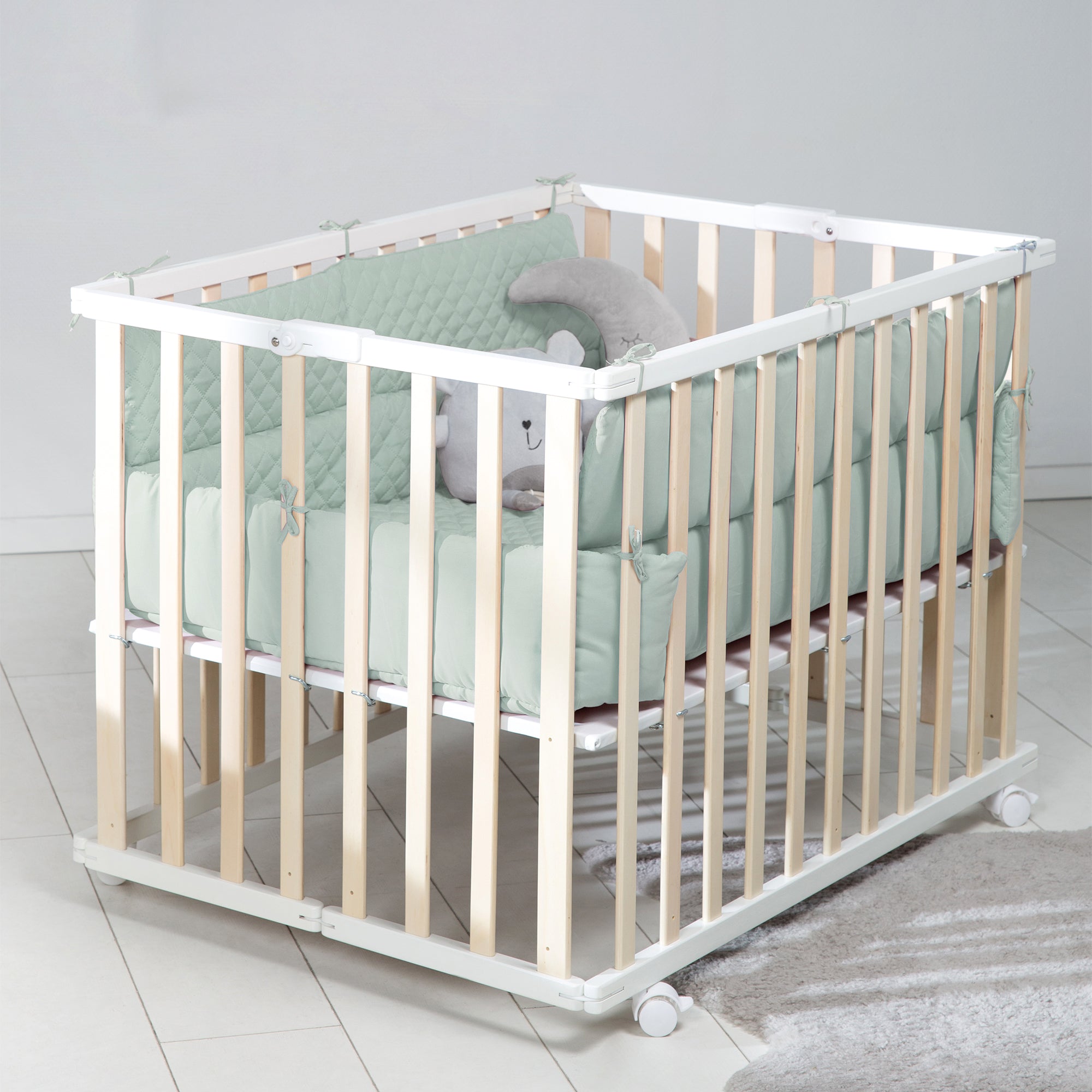 Roba 377077V241 Universal-Laufgittereinlage grün frosty green – Laufgittereinlagen - Produktbild 2